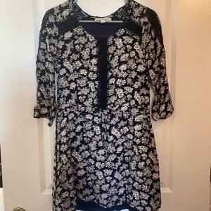 Navy dress from Francesca’s size small